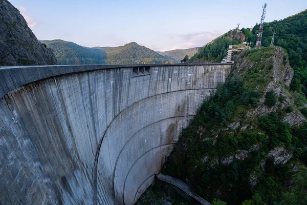 Landscape Vidraru Dam Romania Mountains — Stock Photo, Image