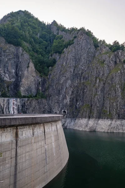 Landscape Vidraru Dam Romania Mountains — Stock Photo, Image