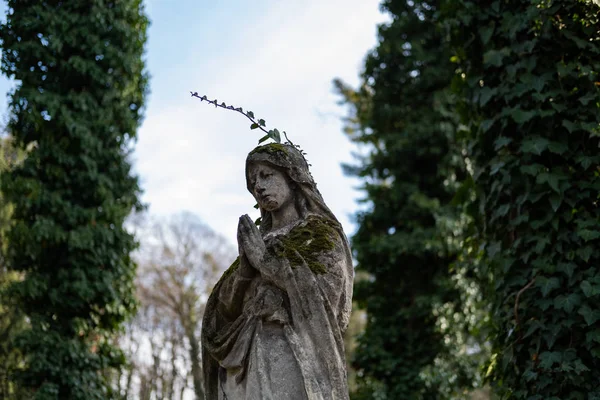 Lviv Ukrayna Aralık 2019 Lychakiv Mezarlığı Yüzyıl Mimari Eserleri Ukrayna — Stok fotoğraf
