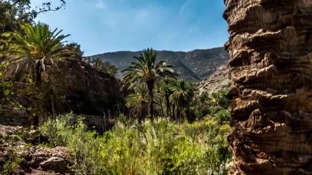 Timelapse vista di una valle in Marocco — Video Stock