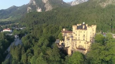 castle Hohenschwangau denilen Bavyera Alpleri'nde
