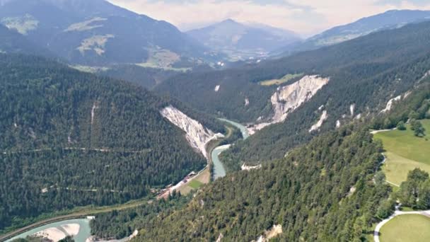 Primavera Canyon Laax — Vídeo de Stock