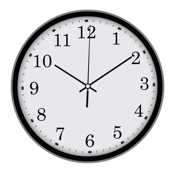 Reloj Vector Ilustración . — Archivo Imágenes Vectoriales