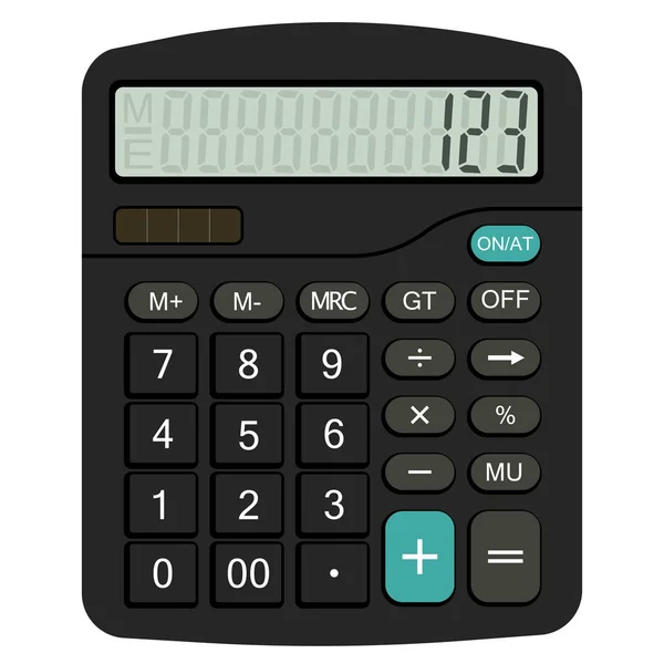 Calculatrice - vecteur de stock . — Image vectorielle