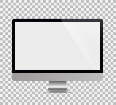 Bilgisayar, gerçekçi, 3d, izole