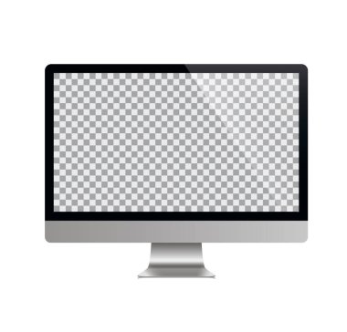 Bilgisayar, gerçekçi, 3d, izole