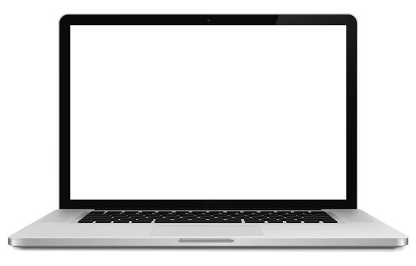 Notebook. Vector. Realistic isolated model - vector stock.