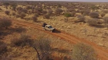 Avcılar ile SUV Namibya Safari'de devam.