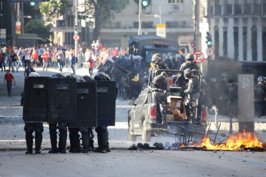 Polis truculence protesto Rio de Janeiro