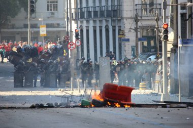 Polis truculence protesto Rio de Janeiro