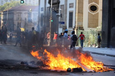Polis truculence protesto Rio de Janeiro
