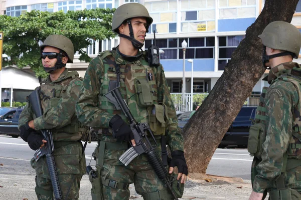 Вооружённые силы Рио-де-Жанейро — стоковое фото