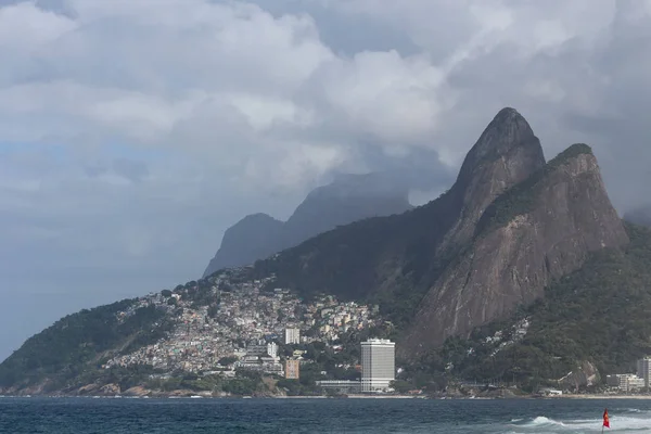 Rio de Janeiro Vidigal Favela görünümünü
