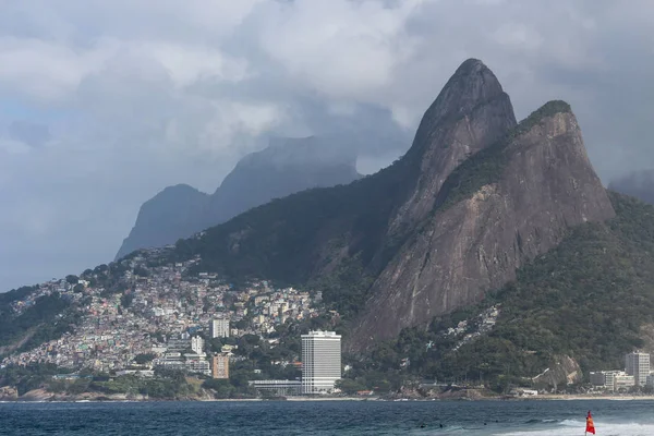 Rio de Janeiro Vidigal Favela görünümünü