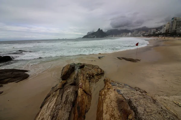 Rio de Janeiro van durva tengerek másnaposság napján — Stock Fotó