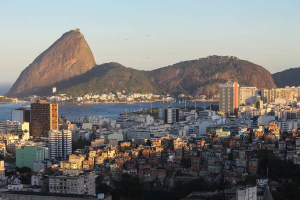 Sugar Loaf Uma Das Principais Atrações Turísticas Rio Janeiro Vista — Fotografia de Stock