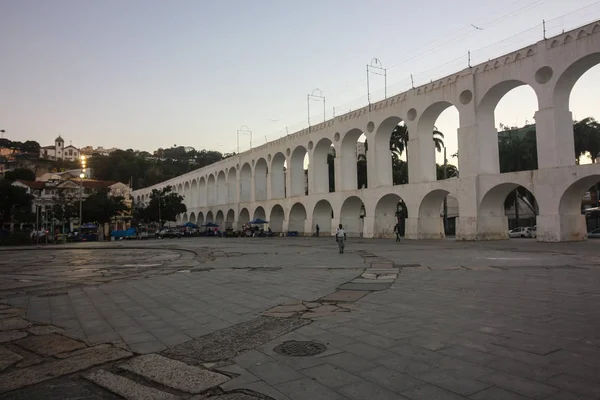 Перегляд Arcos Lapa Одна Головних Визначних Пам Яток Центру Міста — стокове фото