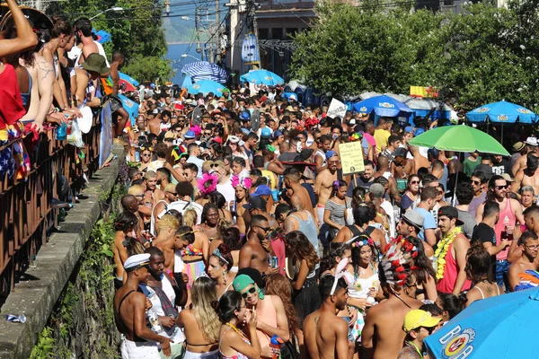 Brazilský karneval v Rio de Janeiru — Stock fotografie