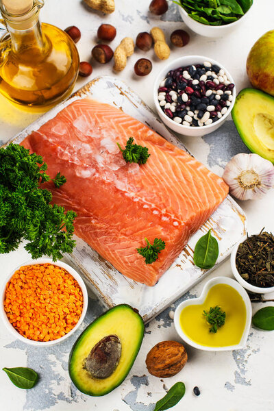 Healthy heart nutrition. 