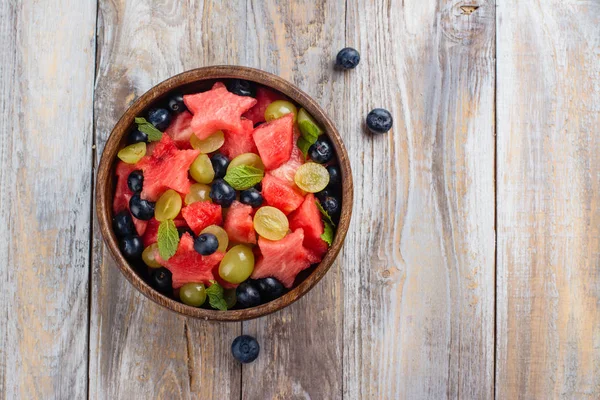 Fruit salad with watermelon — Stock Photo, Image