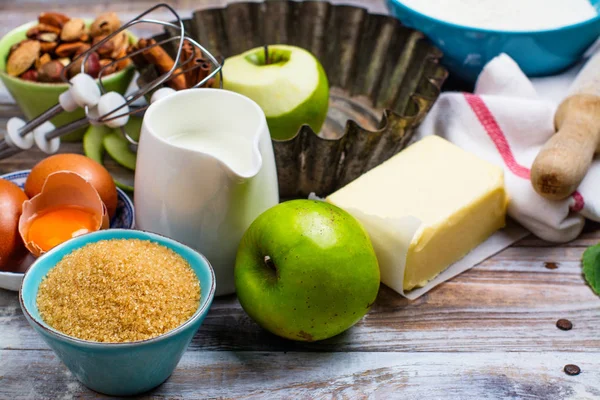 Arka plan pişirme Üstten Görünüm