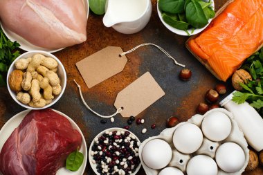 yüksek protein yiyecek 