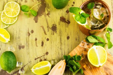 katır kokteyl bakır kupa