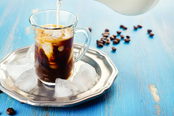 Освежающий холодный кофе — стоковое фото