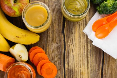 Ev yapımı sebze ve meyve püresi