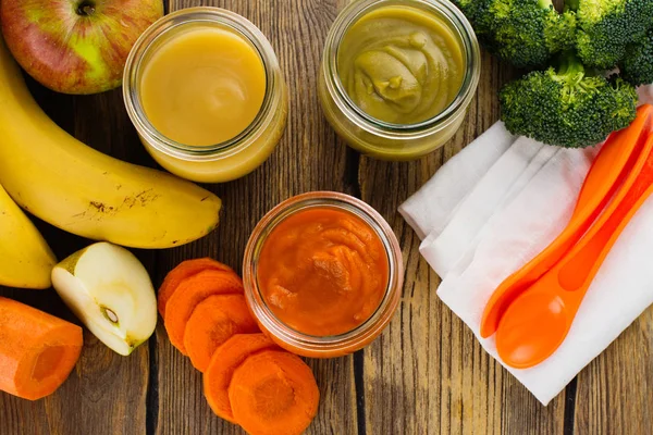 Ev yapımı sebze ve meyve püresi