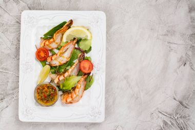 Izgara kaplan karides 