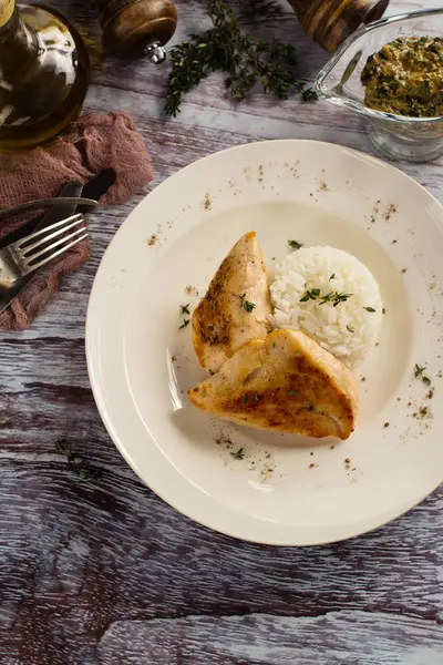 pilavlı tavuk fileto 