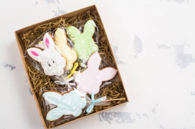 Gingerbread Paskalya tavşanları çerezleri