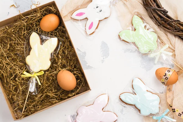 Gingerbread Paskalya tavşanları çerezleri