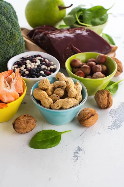 Alimento saludable rico en ácido fólico — Foto de Stock