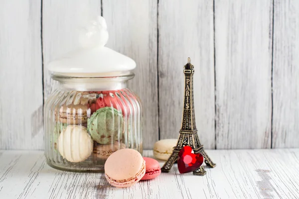Galletas de macarrones franceses —  Fotos de Stock