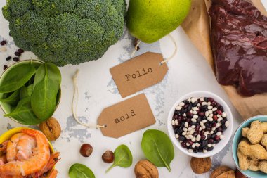 folik asit vitamin B9 kaynakları