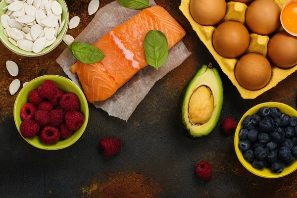 Alimento saludable para el cerebro —  Fotos de Stock