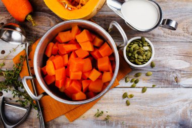 ev yapımı kabak çorbası 