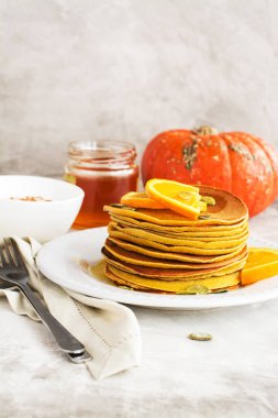 Baharatlı kabak krep 