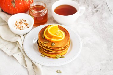 Baharatlı kabak krep 