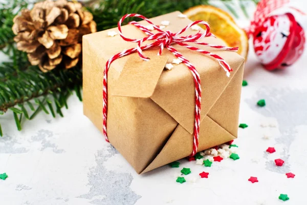 Christmas gift box — Stock Photo, Image