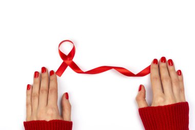 World AIDS Day background clipart