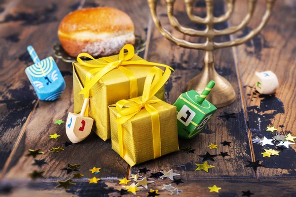 Feliz fundo Chanukah — Fotografia de Stock