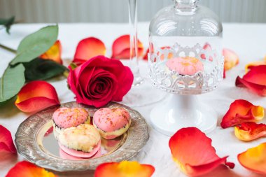 Kupa kutlama tablo şeklinde kek