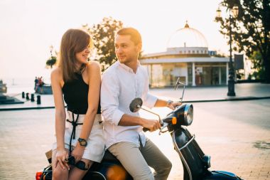 Kaç retro scooter ile şehir içinde