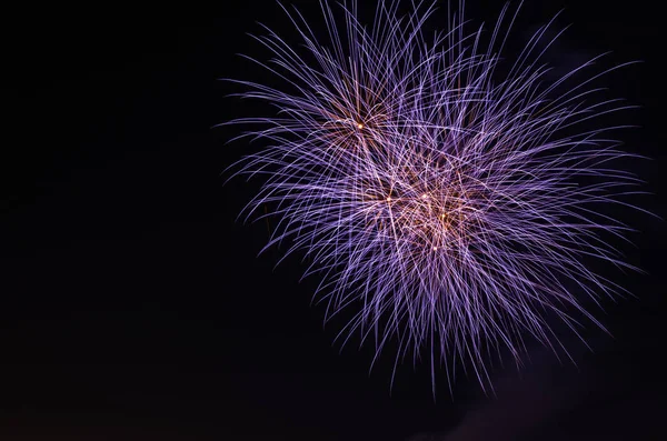 Nieuwjaar viering vuurwerk — Stockfoto