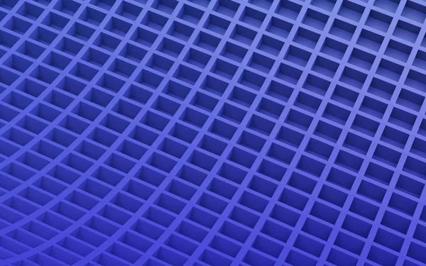 Imagem abstrata azul de fundo cubos. Renderização 3d — Fotografia de Stock