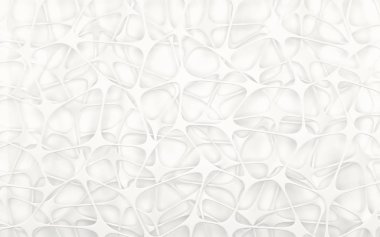 Soyut beyaz geometrik background.3d render
