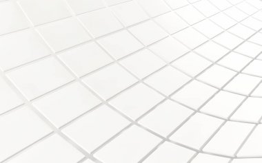 Arka plan beyaz parlak küpleri dizisi. 3D render